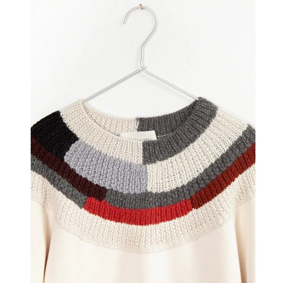 Mosaic Knit Sweater by Correll Correll Size Medium - Picture 4 of 8